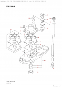 160A - Water Pump (Dt40W:p40) (160A -   (Dt40W: p40))