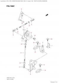 166C - Throttle Control (Dt40Wr:p40) (166C -   (Dt40Wr: p40))