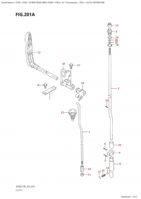 201A - Clutch (Dt40W:p40) (201A -  (Dt40W: p40))