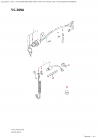 309A - Ignition Switch (Dt40W:p40) (309A - Ignition  (Dt40W: p40))