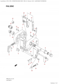 335C - Clamp Bracket (Dt40Wr:p40) (335C -   (Dt40Wr: p40))