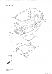 412B - Lower Cover (Dt40Wr) (412B -    (Dt40Wr))