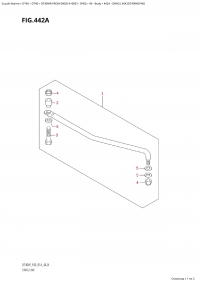 442A - Drag Link (Dt40Wr:p40) (442A -   (Dt40Wr: p40))