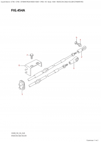 454A - Remocon Cable Holder (Dt40Wr:p40) (454A -     (Dt40Wr: p40))