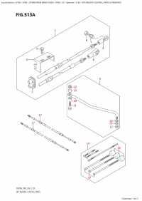 513A - Opt:remote Control Parts (Dt40W:p40) (513A - :     (Dt40W: p40))