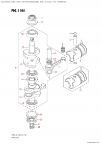 116A - Crankshaft (116A - )