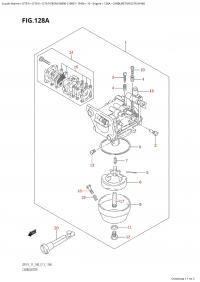 128A - Carburetor (Dt9.9:P40) (128A -  (Dt9.9: P40))