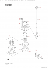 160A - Water Pump (Dt9.9:P40) (160A -   (Dt9.9: P40))