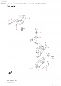 166A - Throttle Control (Dt9.9A) (166A -   (Dt9.9A))