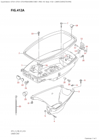 412A - Lower Cover (Dt9.9:P40) (412A -    (Dt9.9: P40))