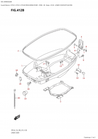 412B - Lower Cover (Dt9.9A:p40) (412B -    (Dt9.9A: p40))