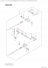 513A - Opt:remote Control Parts (513A - :    )