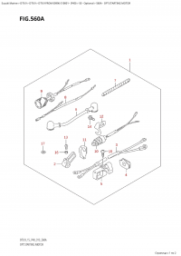 560A - Opt:starting Motor (560A - : )