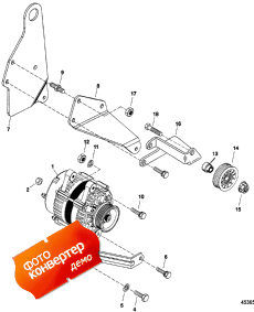 Alternator And Brackets (delco) (  s (delco))