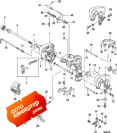 Clamp Brackets, Manual Tilt ( ,  Tilt)