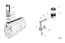 Connecting Rod And Piston (  )