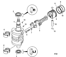 Crankshaft, Pistons, And Connecting Rods (, ,  )