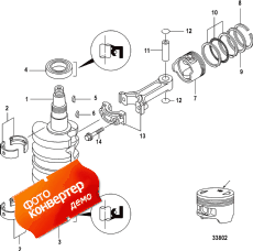 Crankshaft, Pistons And Connecting Rods (,   )