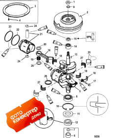 Crankshaft (pistons And Flywheel) ( (  ))