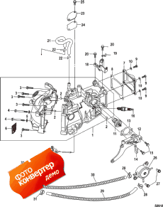 Cylinder Block, Epa Models-serial # 0r448033 And Up ( , Epa Models-serial # 0r448033  )