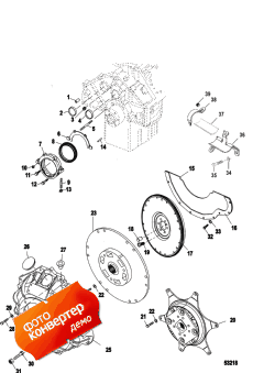 Cylinder Block-flywheel Housing ( - )