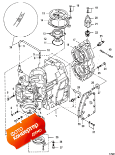 Cylinder Block, Sn 0n162743 And Below ( , Sn 0n162743  )