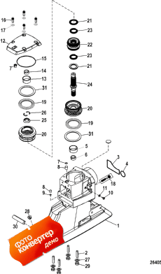 Driveshaft Housing And Drive Gears (     s)