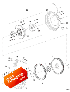 Flywheel Housing (sterndrive) (  (sterndrive))