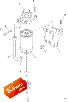 Fuel Filter And Bracket (   )