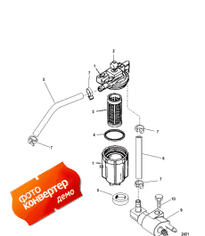 Fuel Filter Assembly (usa-1b153167/bel-0p360020 And Below) (  Assembly (usa-1b153167 / bel-0p360020  ))