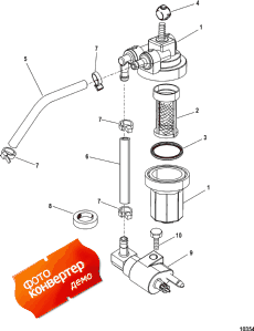 Fuel Filter Assembly (usa-1b153168/bel-0p360021 And Up) (  Assembly (usa-1b153168 / bel-0p360021  ))