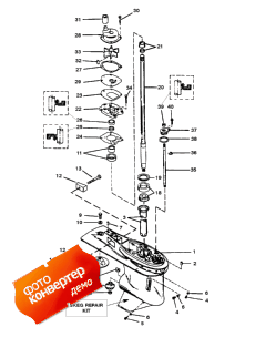 Gear Housing Assembly (driveshaft) (     (drivesha ))