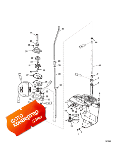 Gear Housing (driveshaft) (2.00:1 Gear Ratio) (non-bigfoot) (  (drivesha ) (2.00: 1  ) (-bigfoot))