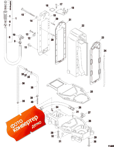 Manifold Assembly And Adapter Plate (��������� Assembly � Adapter ��������)