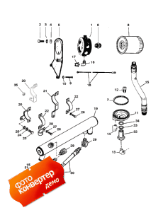Oil Cooler, Oil Filter And Adaptor (Oil Cooler,    )