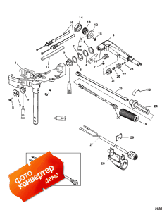 Swivel Head And Steering Handle (Swivel Head  )