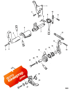 Throttle And Shift Linkage (side Shift) (    (side Shi ))