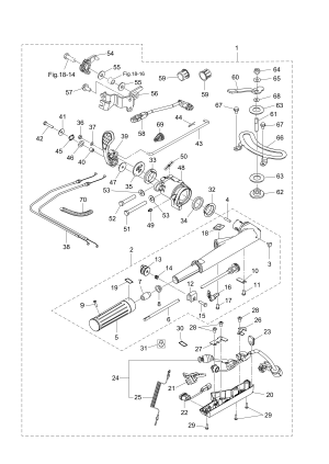 Fig.22 Basic Tiller Handle <br /> Fig.22 Basic 