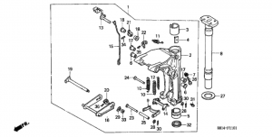   /   (2) (Swivel Case / Swivel Shaft (2))