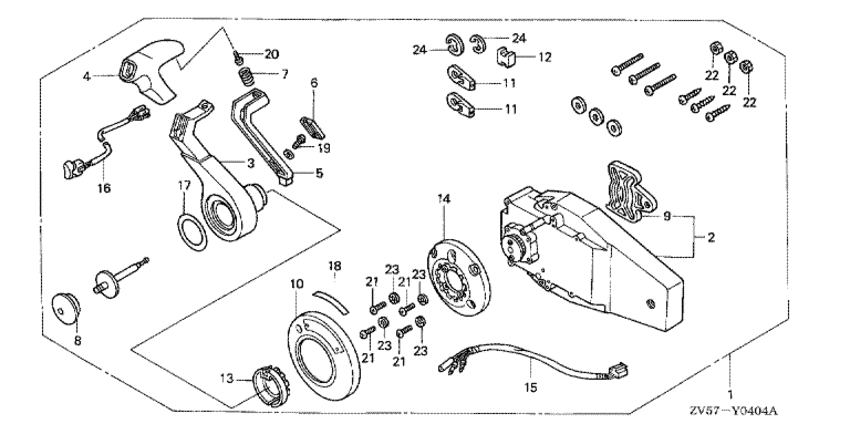    BF50AX - Remote Control (flush Mount Type) (right) -   (,  )
