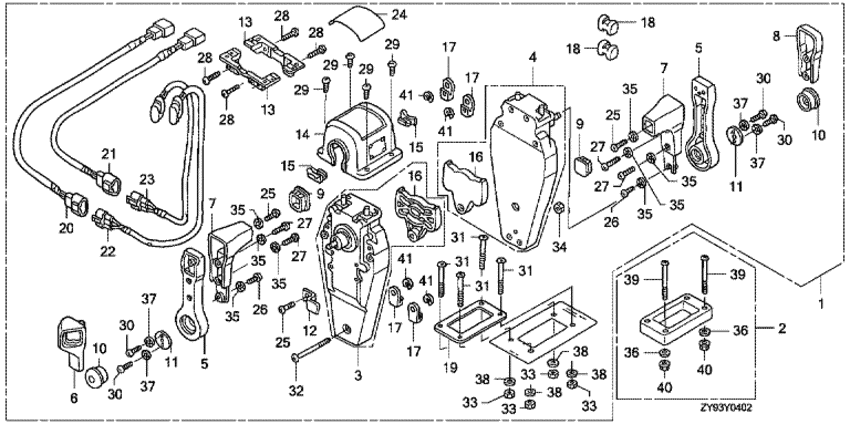   -  BF75DK0 - Remote Control (top Mount Dual Type) (right) /   (, ,  )