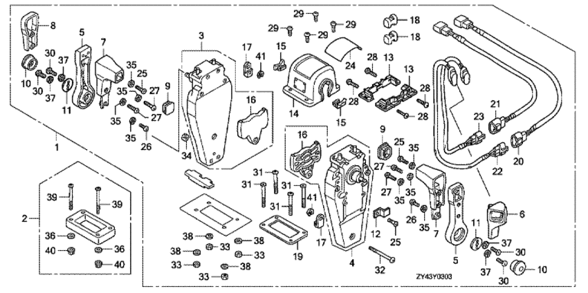    Honda BF225AK1 -   (,  ) ()