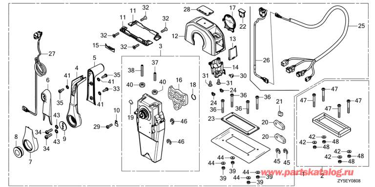  -   BF150AK2 - Fop-8-8  (   ) (Nhk Mec) / Fop-8-8 Single Type Remote Control Top Mount (Nhk Mec)