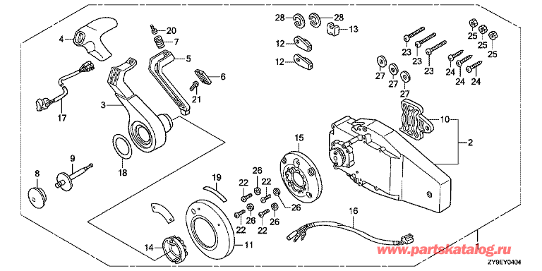  HONDA BF90DK5 - Fop-4-4   ( , )