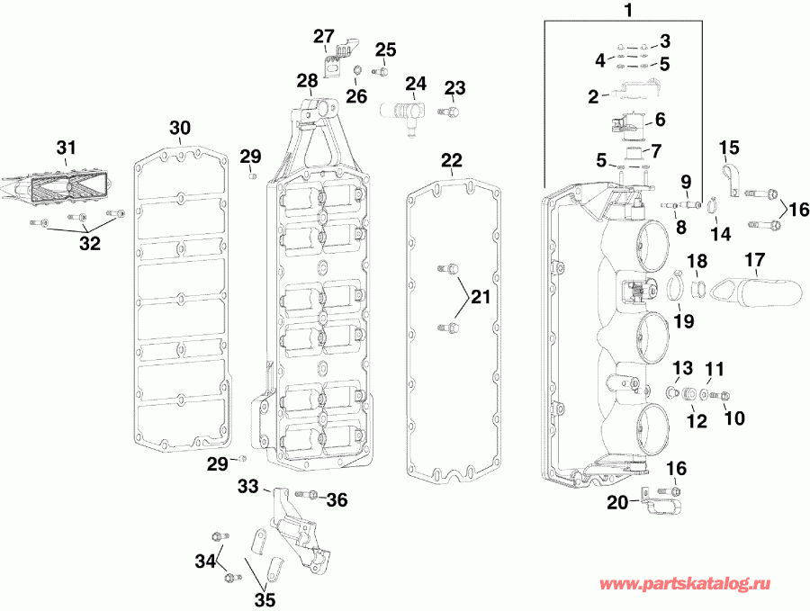     E300DCZAAD  - intake Manifold Assembly /    