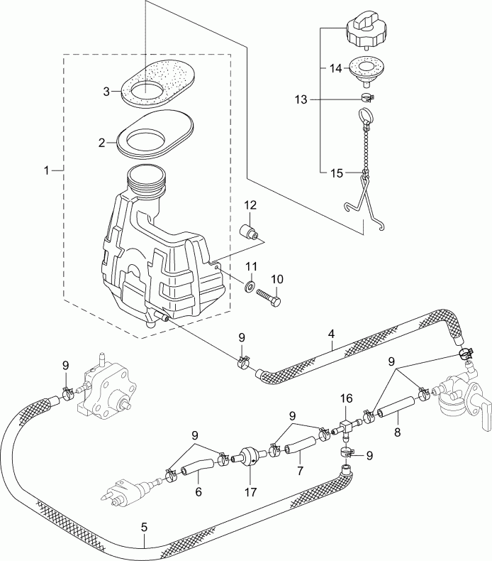   Evinrude B4RGL4ABB  -    - integral Fuel Tank