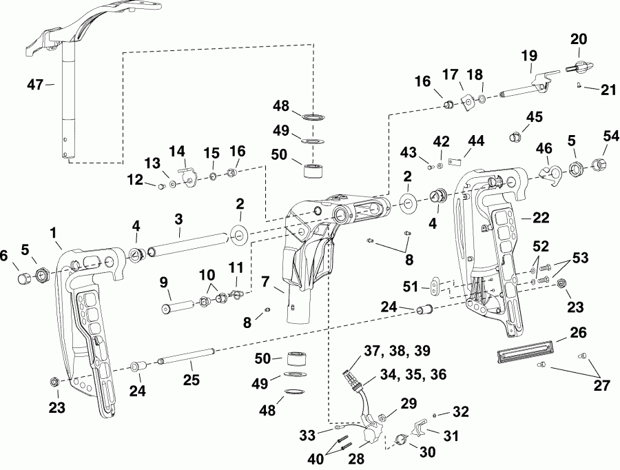     E30DPSLABB  - swivel Bracket - Dpl, Dps, Dtl, Dts /   - Dpl, Dps, Dtl, Dts