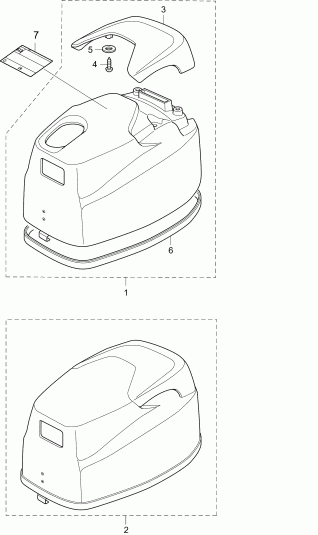    E6RG4ABB  -     () / upper Engine Cover