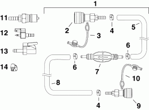 03-0_  &       (03-0_fuel Hose & Primer Bulb Assy)