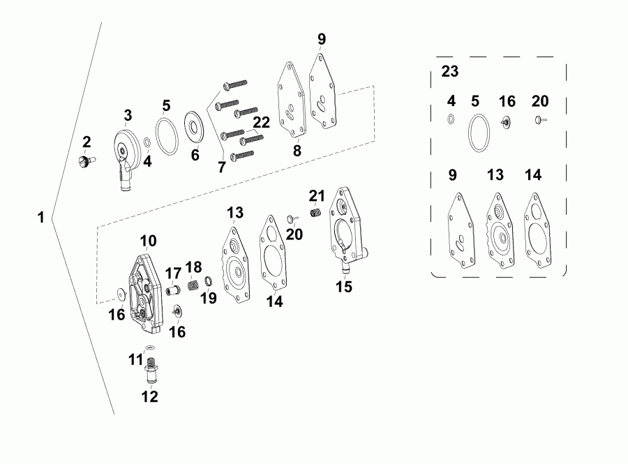  EVINRUDE E65SNLAFA  -   